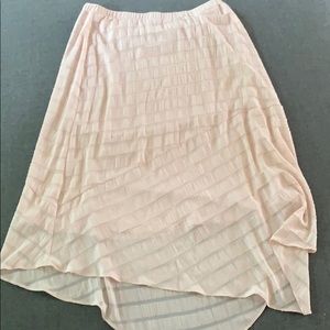 Alfani Blush Pink Midi Skirt